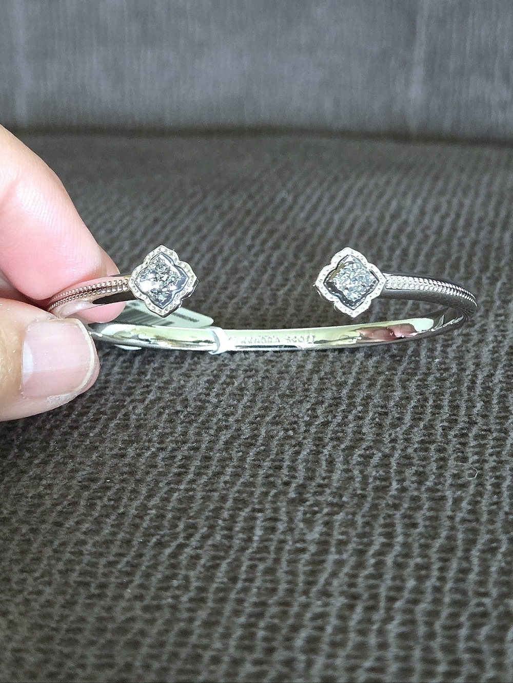 Kendra Scott Silver🤍 "Mallory" cuff bracelet - Picture 15 of 15